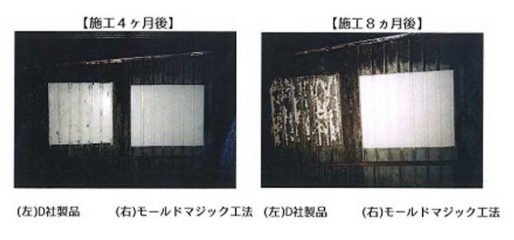 フィルター室で他社品との比較試験